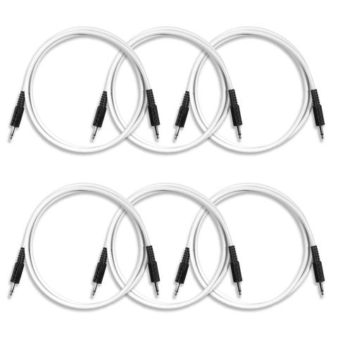 Bored Brain White 36" Patch Cables 3.5 mm 