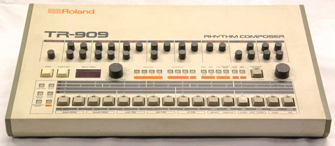 Roland TR-909 Analog Drum Machine- Professionally Reconditioned