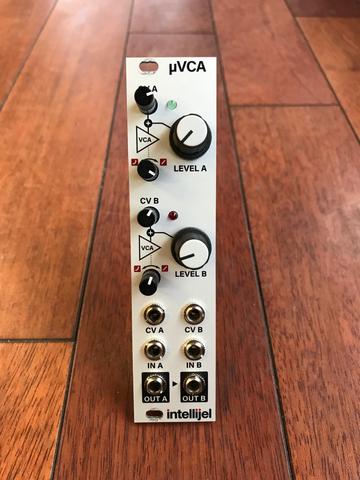 Intellijel uVCA | Dual Voltage-Controlled Amplifier