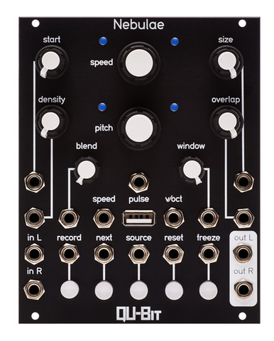 Qu-Bit Nebulae MK II | Stereo Granular Sampler eurorack module