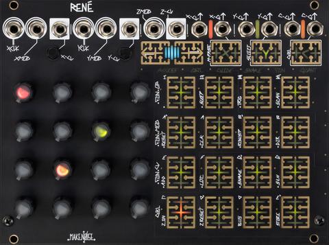 Make Noise René v2 | 3D Cartesian Sequencer eurorack module