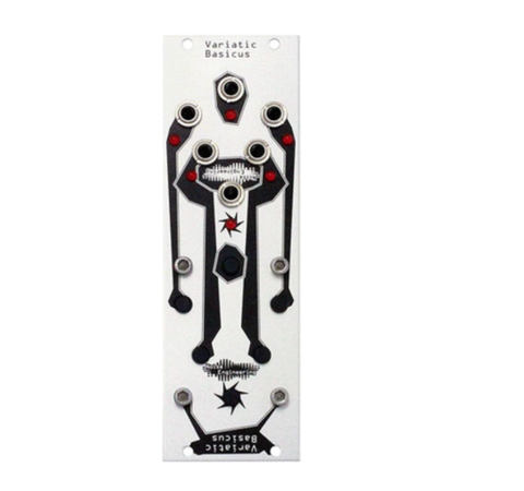 Noise Engineering Variatic Basicus is six momentary switches that send gate signals while pressed to trigger envelopes, drums or logic modules 