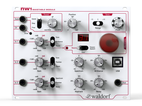 Waldorf nw1 Wavetable Module