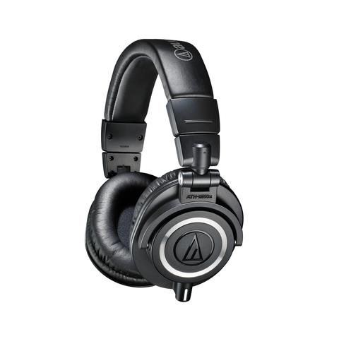 Audio Technica ATH-M50x Studio Headphones (full view)