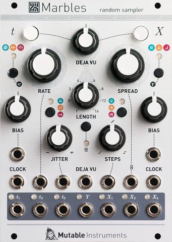 Mutable Instruments Marbles Random Sampler Eurorack Module