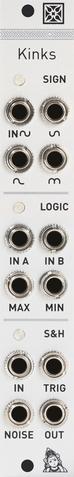 Mutable Instruments Kinks |  Mingling & Mangling eurorack module
