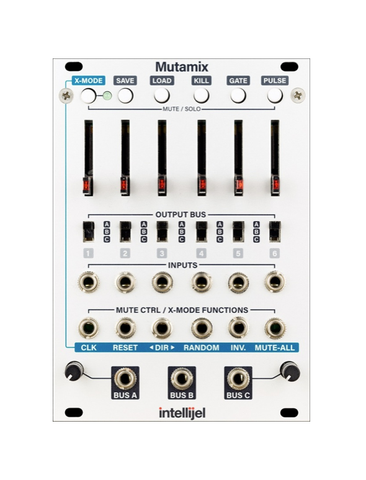 Intellijel Mutamix | 6 Channel CV/Audio Mixer Eurorack Module