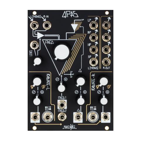 Make Noise QPAS | Quad Core Filter Eurorack Module