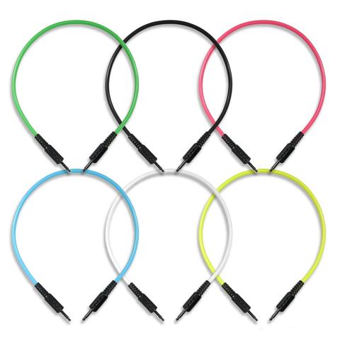 Bored Brain Rainbow Patch Cables 12" 